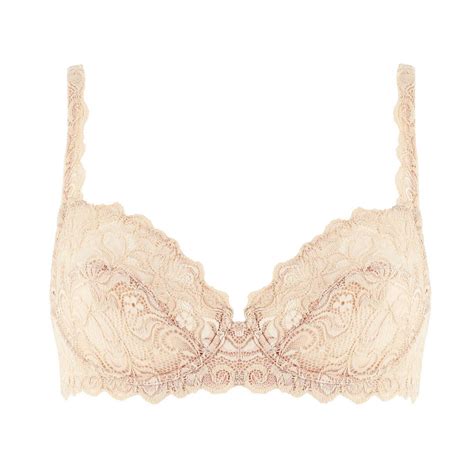 Soutien gorge classique à armatures nacre Wacoal lingerie Lemon Curve