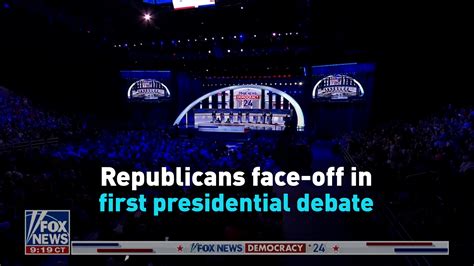 Republicans Face Off In First Presidential Debate Cgtn