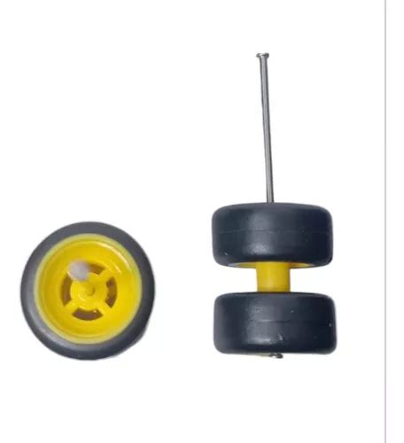 Llantas De Goma Para Hot Wheels Mb Carros Escala 1 64 10 8mm Cuotas sin interés