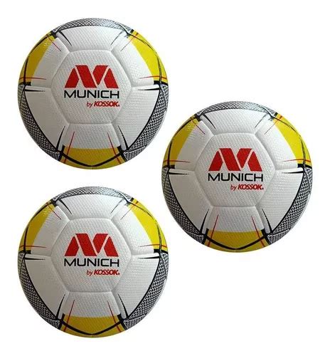 Pelota Munich Rixter Futsal Termosellada Medio Pique X3 Envío gratis