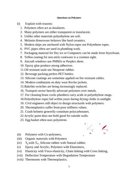 Pdf Polymers Questions With Answer Dokumen Tips