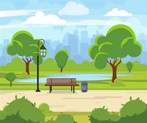City Park Bench