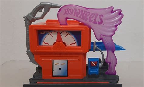Pista Posto De Gasolina Hot Wheels Brinquedo Mattel Usado Enjoei