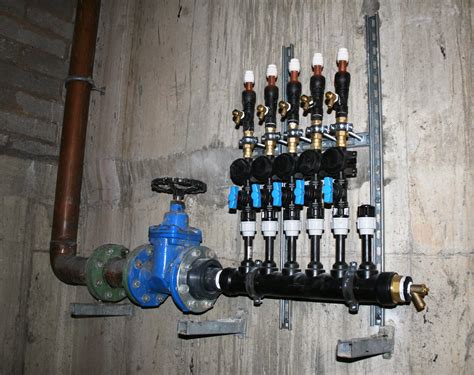 Plannet Plumbing Services Ltd Commercial Building Water Main Manifold