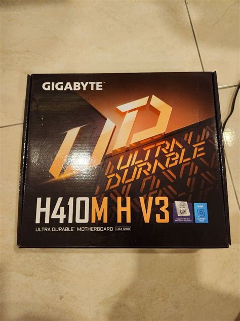 Motherboard h410m, Computers & Tech, Parts & Accessories, Computer ...