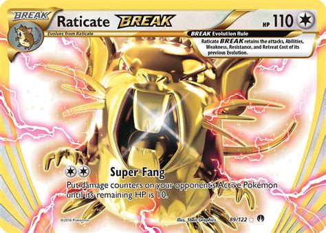 Raticate Break Xy Breakpoint Pokemon