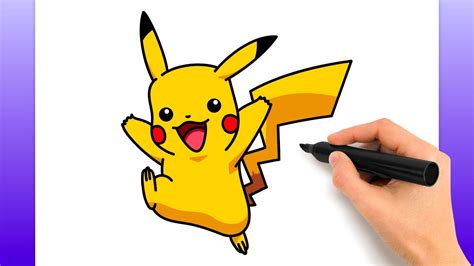 Dibujar A Pikachu Tutorial Como Dibujar A Pikachu Dibujos Animados