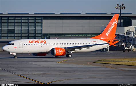 C FYXC Boeing 737 8 MAX Sunwing Airlines Eq Planes JetPhotos