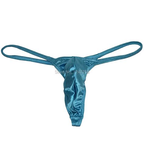 Men S Underwear Tangas Noble Shiny Spotrs Bulge Pouch G String Micro Thong Mini Bikini On