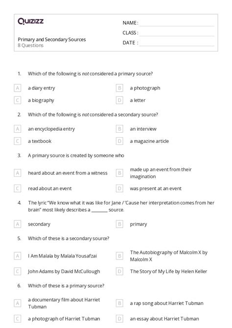 50 Assessing Credibility Of Sources Worksheets For 3rd Grade On