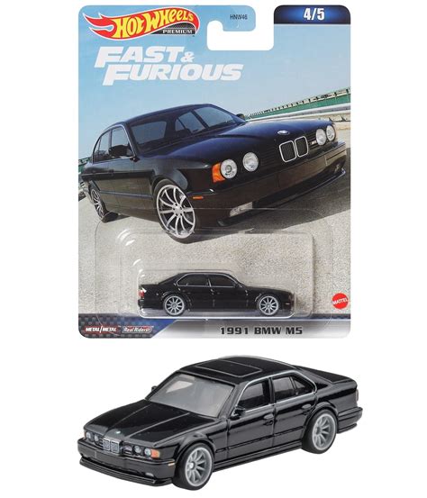 Amazon ホットウィール Hot Wheels ワイルドスピード 1991 BMW M5 3才 HKD28 ミニカーダイキャストカー ホビー