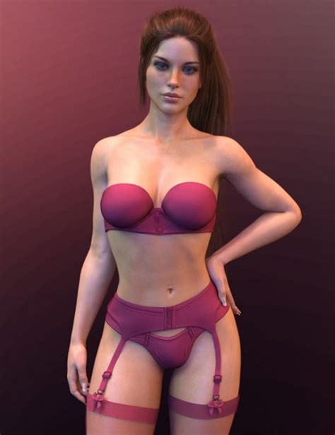 X Fashion Cute Lingerie For Genesis Female S D Models For Daz Studio And Poser