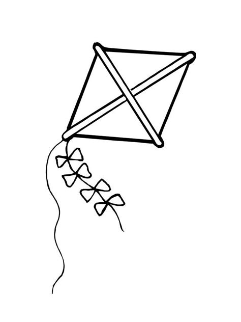 Раскраски Воздушный змей распечатать бесплатно в формате А4 (28 ...