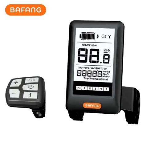 Bafang Displays Lcd Screens For E Bike Mid Drive Hub Motors Voltriderz