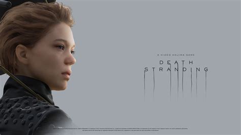 4K, Léa Seydoux, Hideo Kojima, video game girls, Death Stranding, video games, Fragile (Death ...