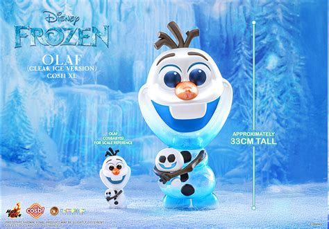 Hot Toys CBX Frozen Olaf Clear Ice Version Cosbi XL Ship Q Q