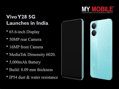 Vivo Y G Launches In India With Dimensity Hz Display