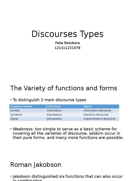 discourses types narrative human communication