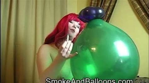 Virginia Slims Tease Pop Smoking And Balloons Clips4sale