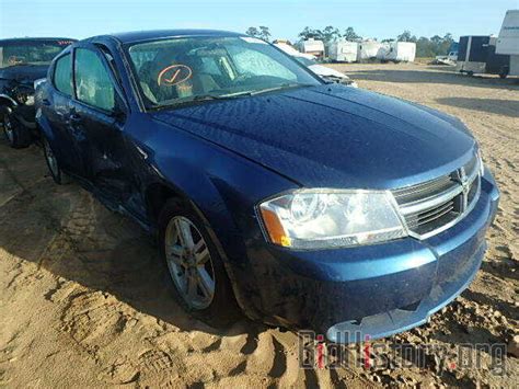 Report 1b3lc56k18n301516 Dodge Avenger 2008 Blue Gas Price And Damage
