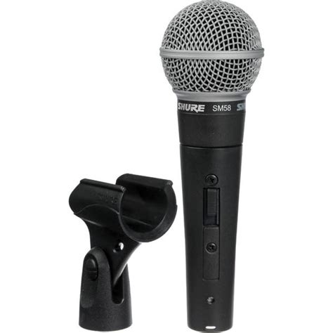 Shure SM58S - вокальный микрофон | Купить в магазине Аудиомания