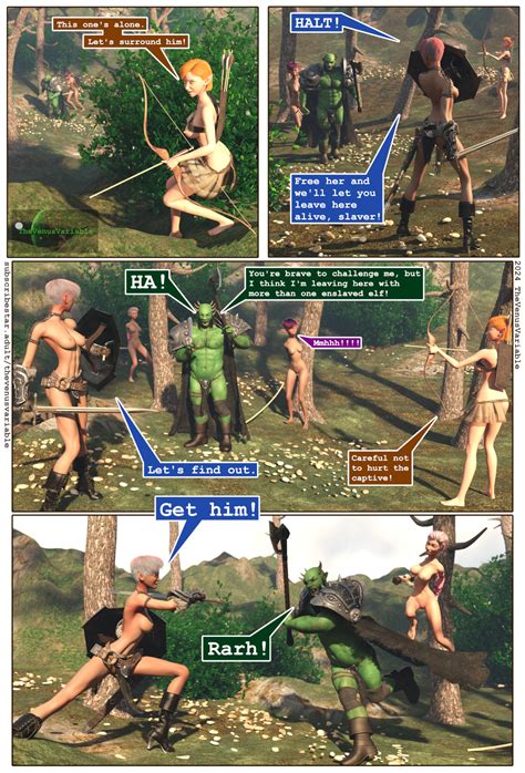Freeing An Enslaved Elf Bound RPG 022 By TheVenusVariable Hentai Foundry