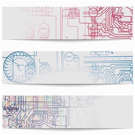 Electric Circuit Diagrams Stock Illustrations 54 Electric Circuit Diagrams Stock Illustrations