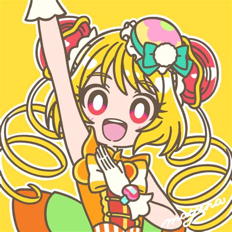Cure Yum Yum Hanamichi Ran Delicious Party Precure Precure Highres 1girl D Blonde Hair
