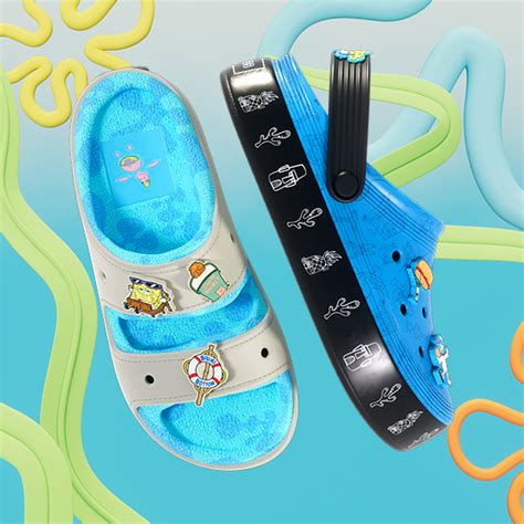 Bucea hasta Fondo de Bikini con la colección de edición limitada Bob Esponja x Crocs