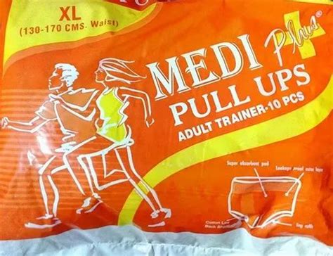 Medi Plus 8 Hours Pull Up Diaper Packaging Size 10 Piece At Best
