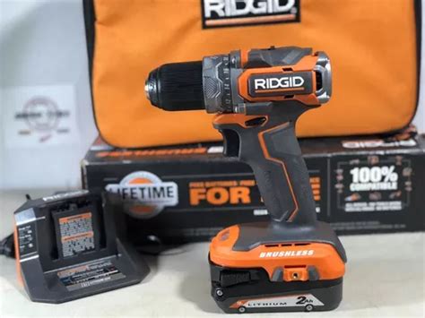 Taladro Destornillador Ridgid Brushless Subcompacto R K Env O Gratis