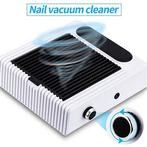 Nail Dust Collector Vacuum 858-1 Adjustable Power Suction Nail Dust ...