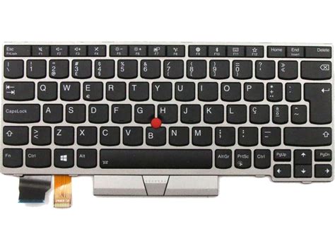 Teclado Fru Como Sk Prateado Portugu S Para Lenovo Thinkpad A L