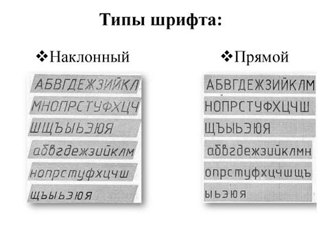 Чертежный шрифт - презентация онлайн