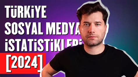 Türkiye Sosyal Medya İstatistikleri Digital 2024 YouTube