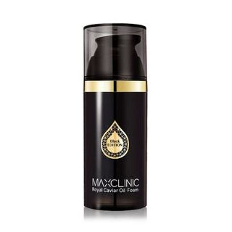 MAXCLINIC - Royal Caviar Oil Foam Black Edition 110g 110g - Korean ...