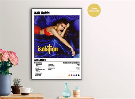 Kali Uchis Isolation Album Cover Poster | Etsy