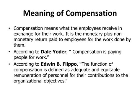 Ppt Compensation And Benefits Powerpoint Presentation Free Download