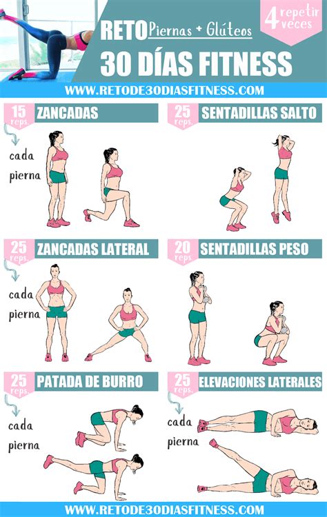 Ejercicios Para Piernas Y Gluteos En Casa Mujer