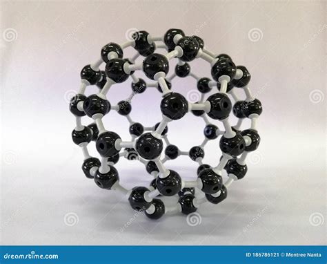 Isolated Blue C Fullerene Stock Photos Free Royalty Free Stock