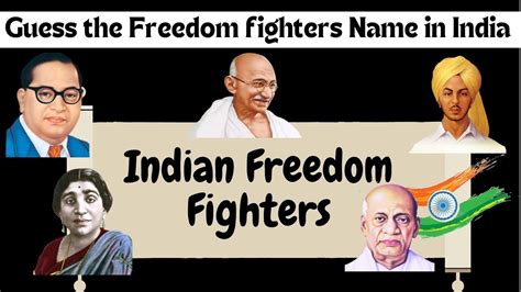 Quiz Freedom Fighter Quiz Guess The Freedom Fighters Name In India