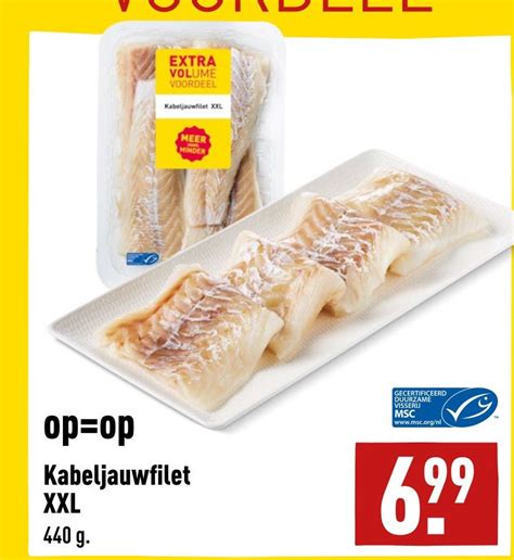 Kabeljauwfilet Aanbieding Bij ALDI