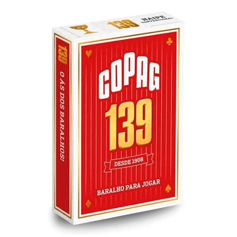 Baralho 139 Copag - Baralho Copag 139 Vermelho (Naipe Grande)