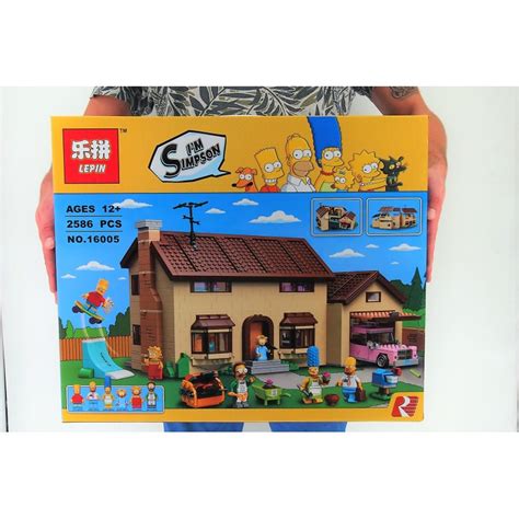 Купить аналог Лего 16005 Дом Симпсонов (аналог 71006 Лего): конструктор ...