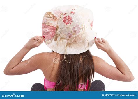 Flicka i bikini fotografering för bildbyråer Bild av person 54087767