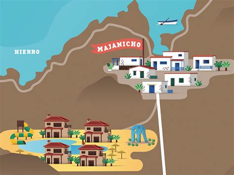 Map Of Fuerteventura By Dario Genuardi On Dribbble