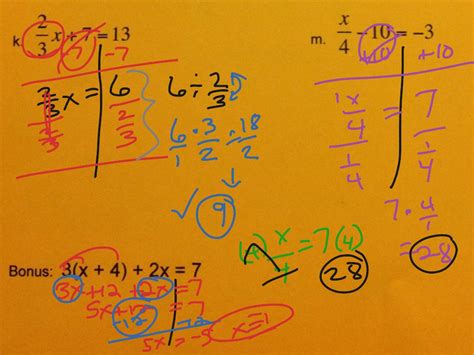 7th Grade Solving Equations Math Algebra Solving Equations 7th Grade Math Showme