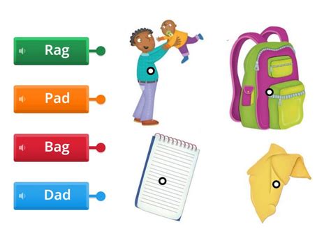 Oxford Phonics Ad Ag Ap At Labelled Diagram