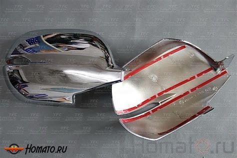 Накладки хромированные на зеркала заднего вида Honda CRV IV в интернет ...