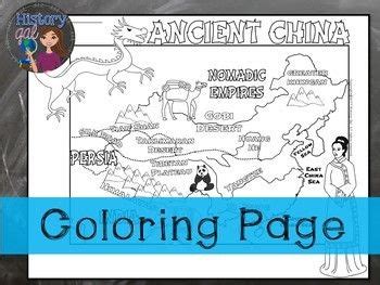 Ancient China Map Activity Pdf